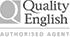 Logo du label de qualité Quality English Schools, uniquement attribué aux écoles indépendantes jouissant d’une d’excellente réputation et offrant des programmes de qualité selon des normes strictes.